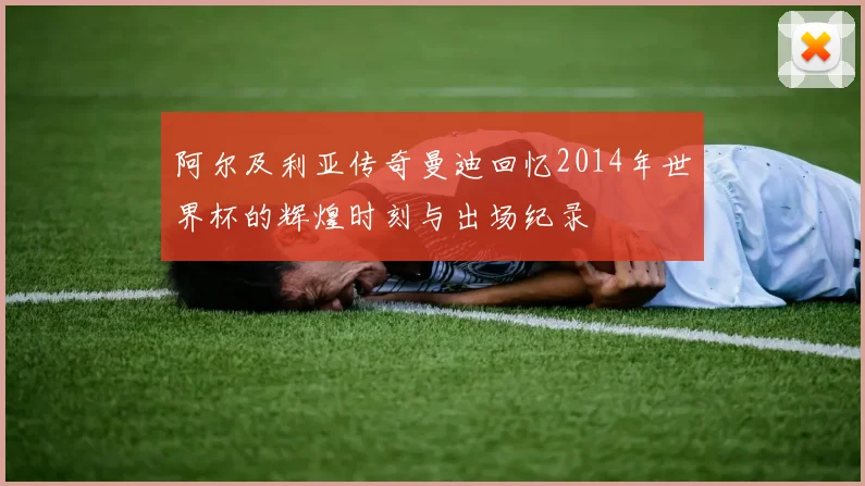 阿尔及利亚传奇曼迪回忆2014年世界杯的辉煌时刻与出场纪录