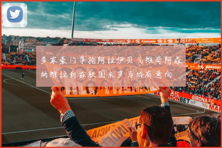 多家豪门争抢阿拉伊贝戈维奇阿森纳维拉利兹联国米罗马均有意向